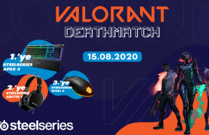 Valorant DeathMatch Turnuvası Ödül Sponsoru SteelSeries