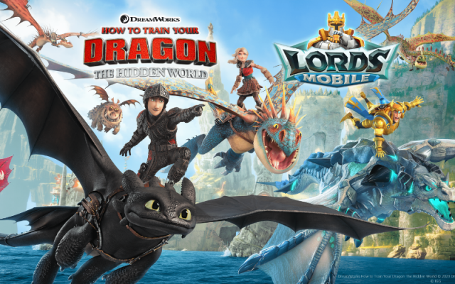 DreamWorks Ejderhanı Nasıl Eğitirsin: Gizli Dünya’sı Lords Mobile Evreninde!